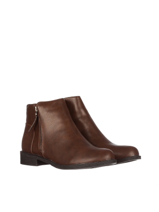 LAST SIZE, Rozia barna női bokacsizma - Kalapod.hu